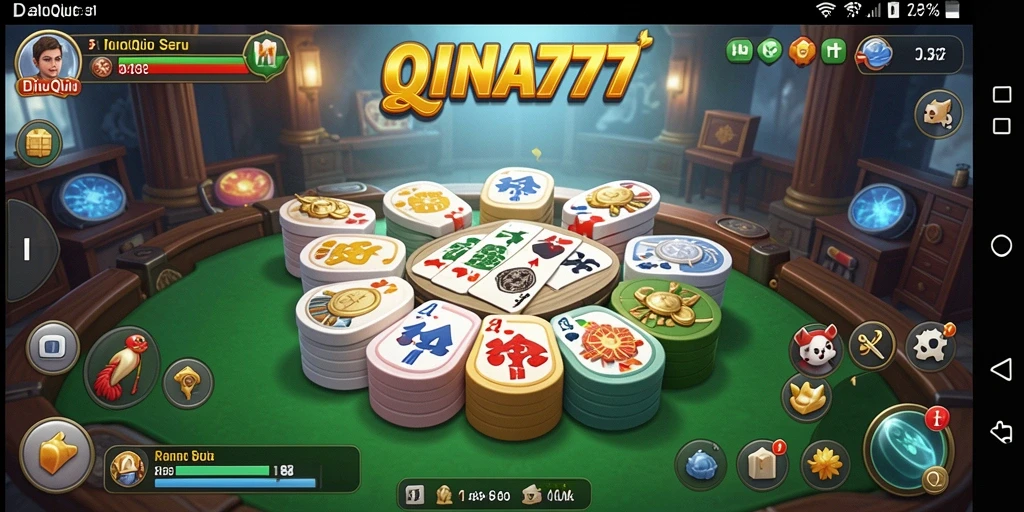 Tampilan gameplay QiuQiu yang menarik di DANA777.