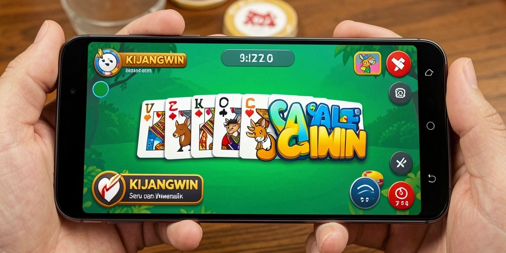 Tampilan seru permainan Gaple di KIJANGWIN.