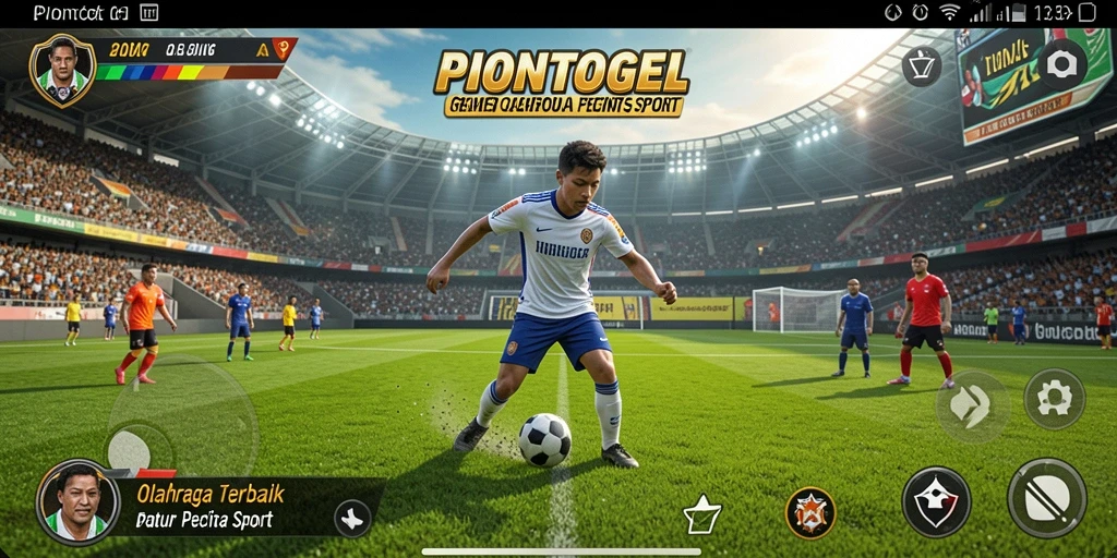Tampilan menarik dari gameplay PIONTOGEL yang penuh aksi olahraga.