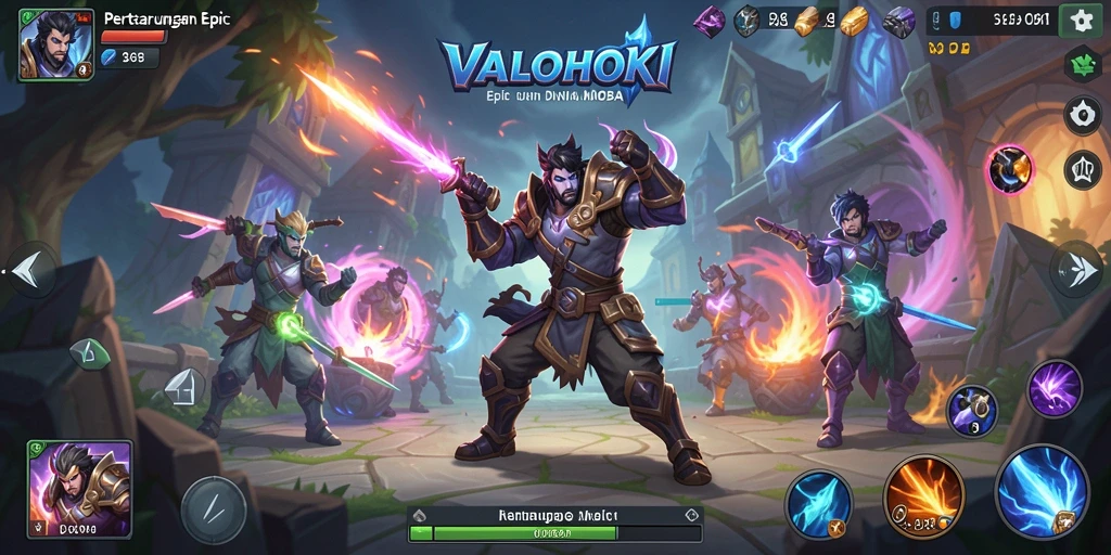 Tampilan menarik dari pertempuran intens di VALOHOKI.